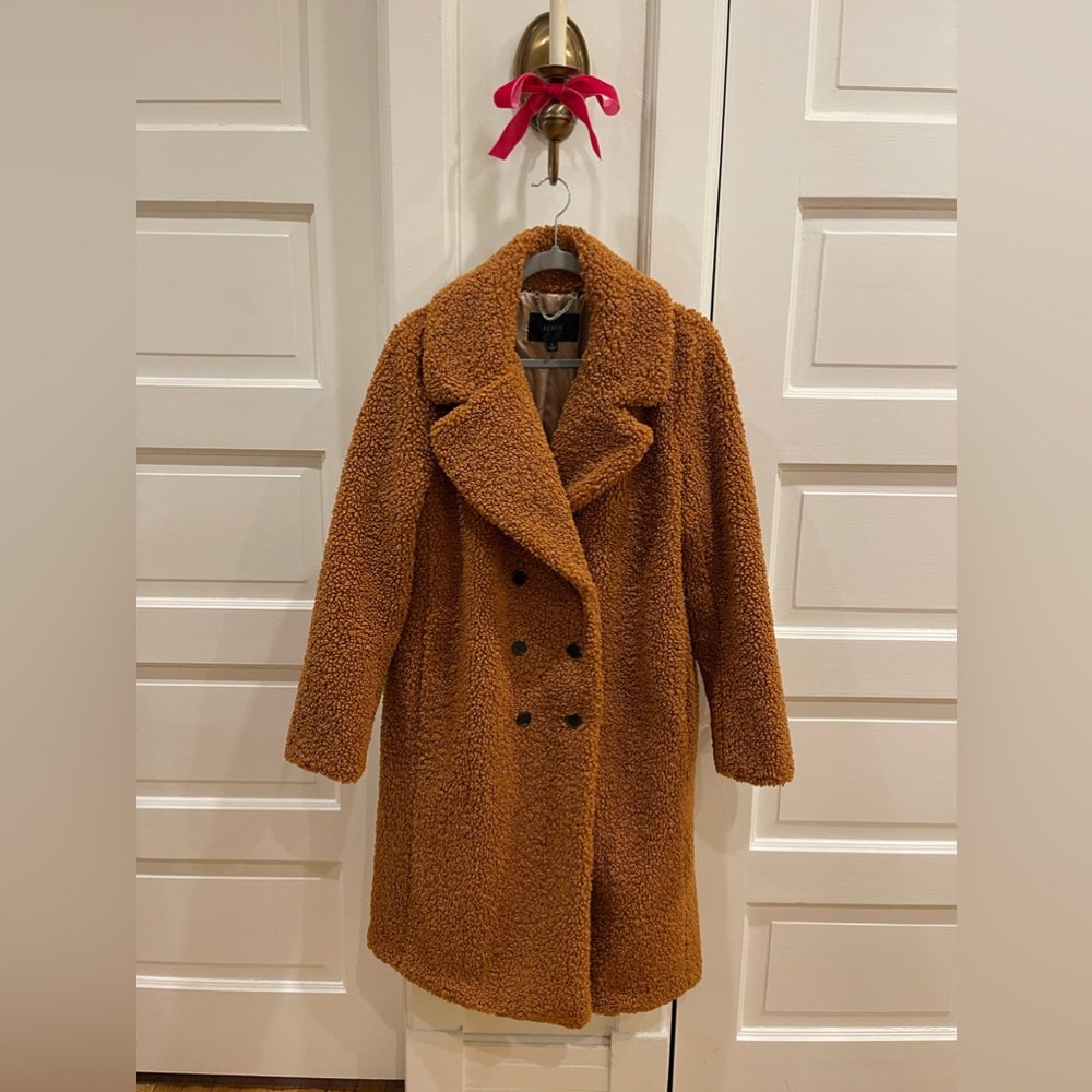 J.Crew Teddy Coat
